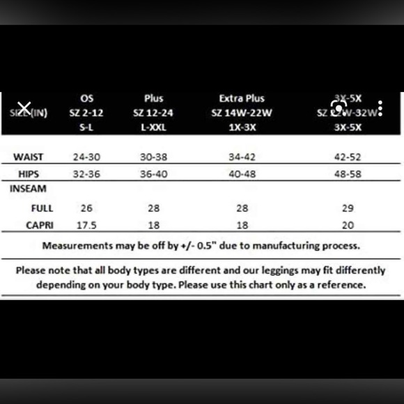 1 pair Curvy capri leggings (buttery soft) fit ladies Size 12-24 (L-XXL). - Picture 3 of 3